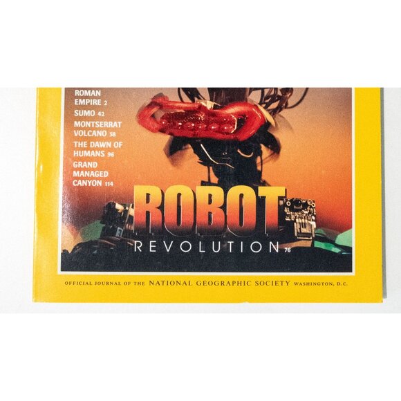 National Geographic Magazine July 1997 Vol. 192 No. 1 Robot Revolution - Picture 4 of 8